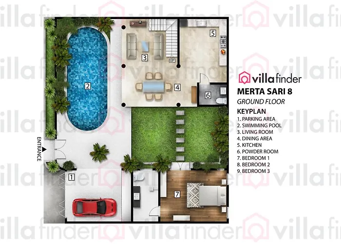 Villa Merta Sari 8 By Finder *